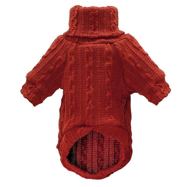 Warm Turtleneck Dog Jumper - Your Little Pet Store