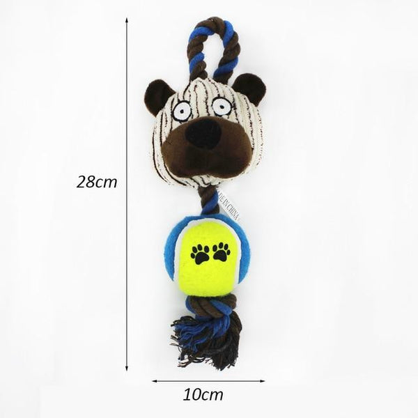 DONE Interactive Rope Ball Toy - Your Little Pet Store