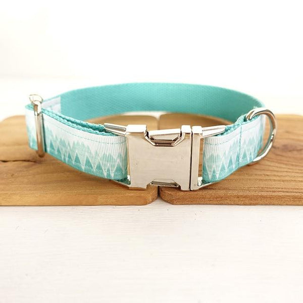 Aqua Dog Collar and Lead Set - Your Little Pet Store