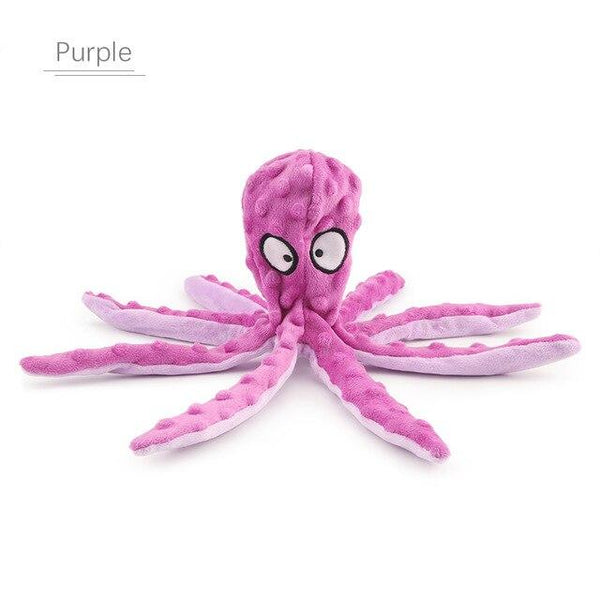 Plush Octopus Doy Toy - Your Little Pet Store